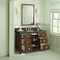 James Martin Vanities 48'' Single Vanity, Mid-Century Walnut w/ 3 CM Parisien Bleu Quartz Top 424-V48-WLT-3PBL - alternate 4
